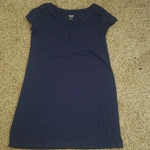 Mossimo large navy tshirt dress